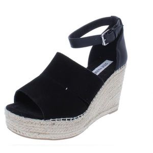STEVE MADDEN | Josefina Suede Wedge Espadrilles